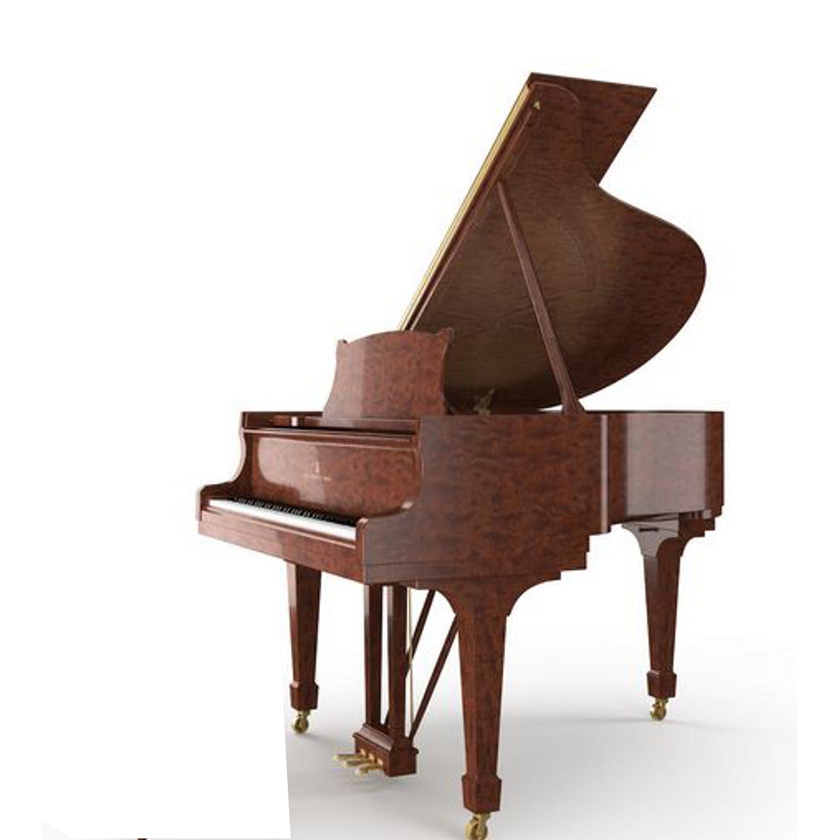 Steinway Crown Jewel Model M Acoustic Grand Piano Kewazinga Bubinga