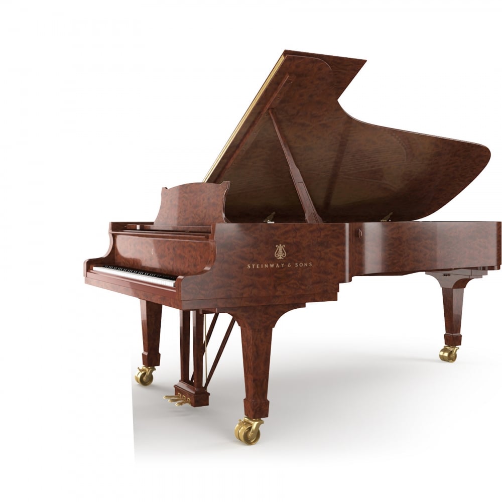 Steinway Crown Jewel Model B Acoustic Grand Piano Kewazinga Bubinga