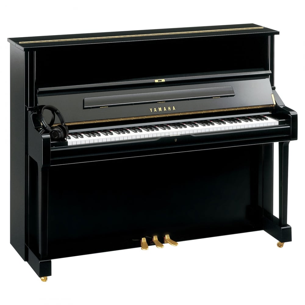 Yamaha DU1 Disklavier Enspire Acoustic Upright Piano Polished Ebony