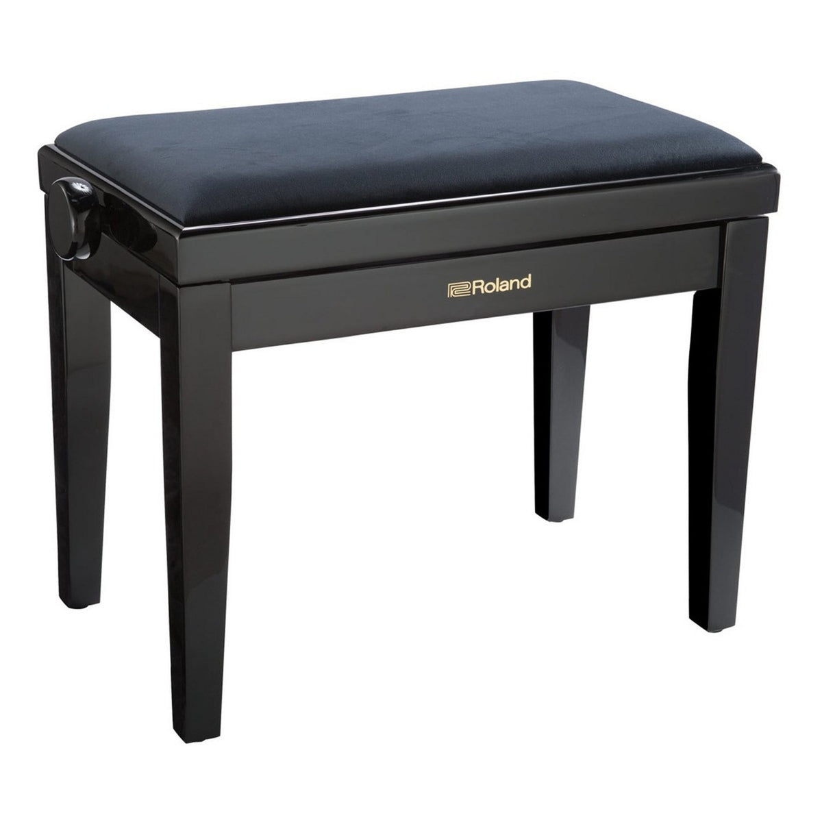Roland RPB220PE Adjustable Piano Bench Polished Ebony Perfect Condition Customer Return