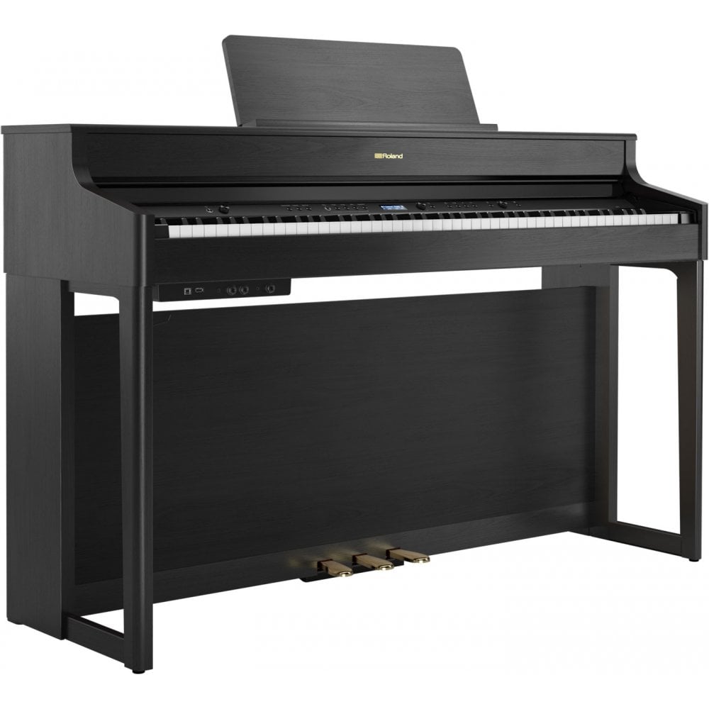 Roland HP702 Concert Class Digital Piano Charcoal Black