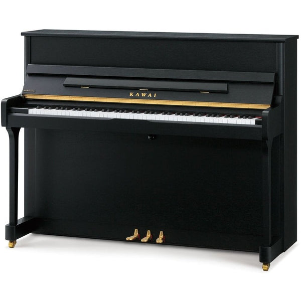 Kawai E300 Studio Upright Piano Satin Black