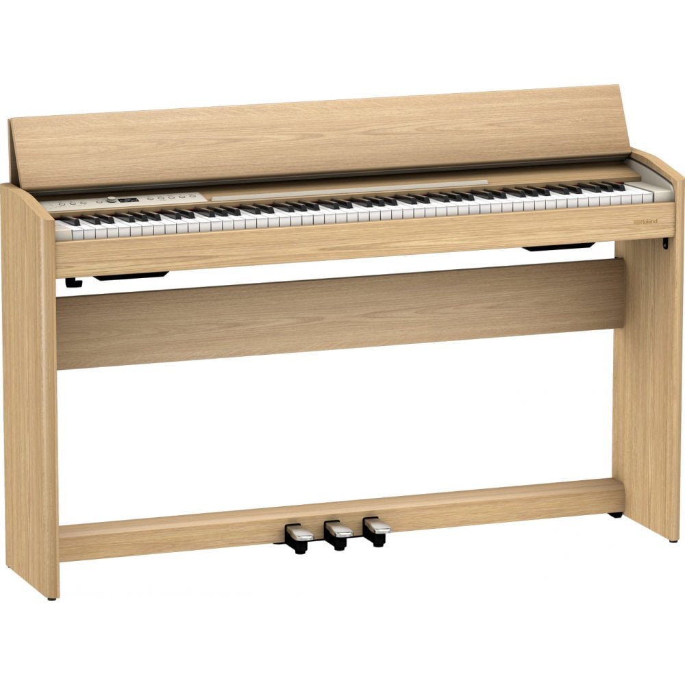 Roland F701 Digital Piano Light Oak