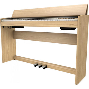 Roland F701 Digital Piano Light Oak