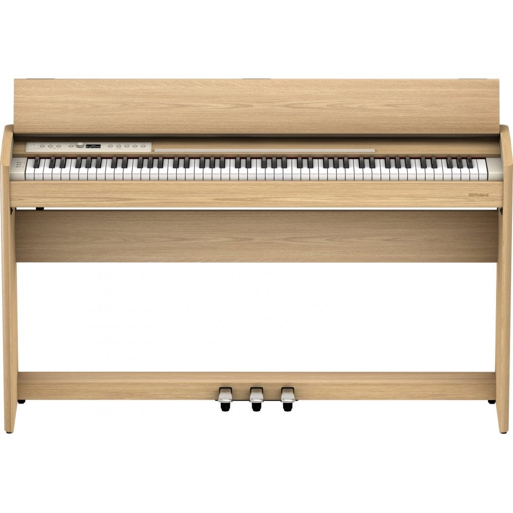 Roland F701 Digital Piano Light Oak