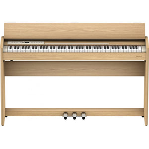 Roland F701 Digital Piano Light Oak