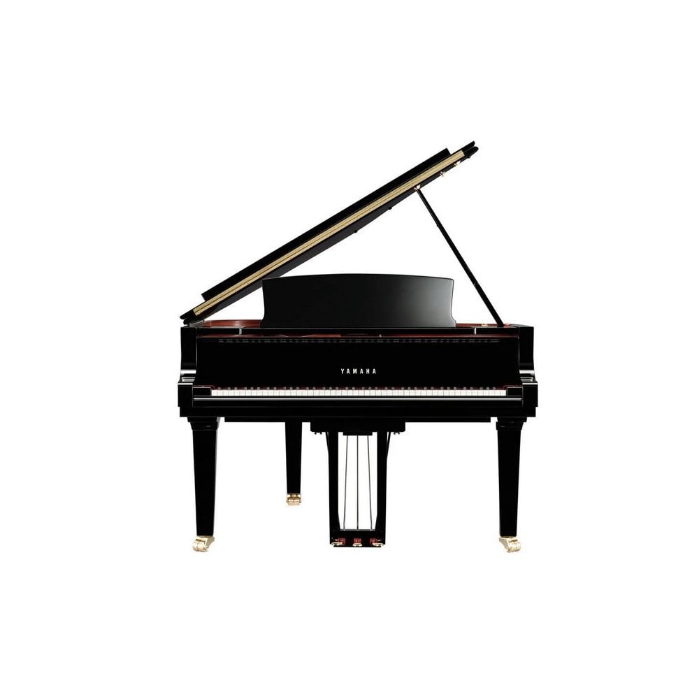 Yamaha C2X Acoustic Grand Piano Polished Ebony