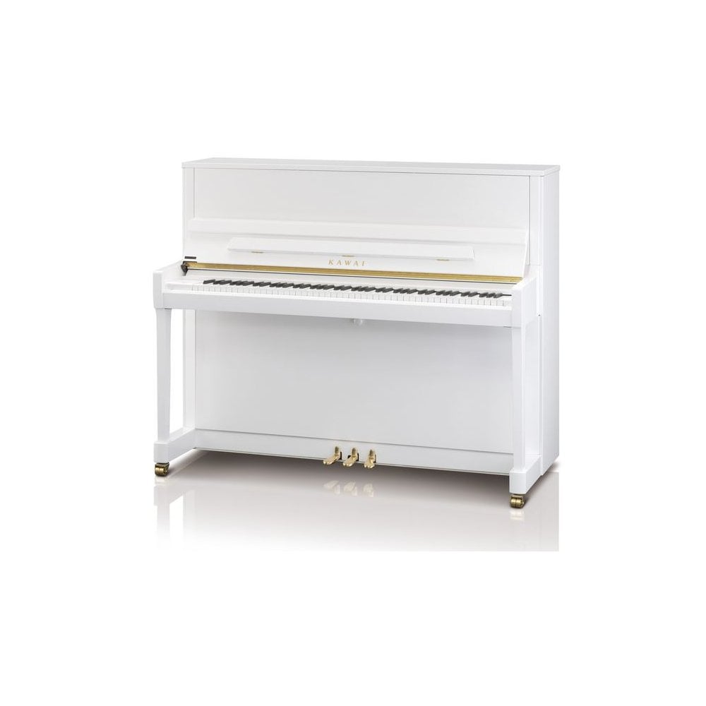 Kawai K300 Acoustic Upright Piano Polished White