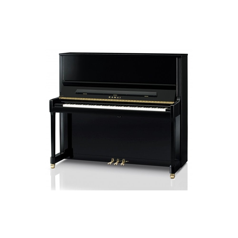 Kawai K600-AS Acoustic Upright Piano Polished Ebony