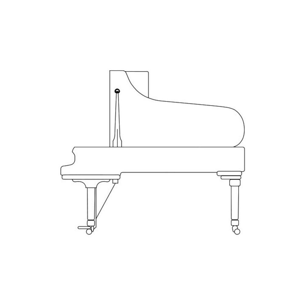 Steinway Model B Acoustic Grand Piano Ebonised Satin