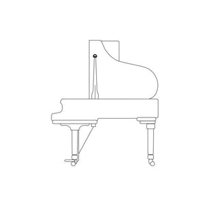 Steinway Model S Acoustic Grand Piano Ebonised Satin