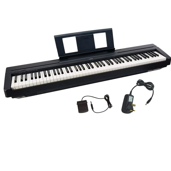 Yamaha P45 Portable Digital Piano Standard Package Black