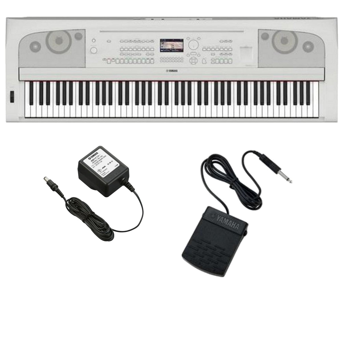 Yamaha DGX670 Digital Piano White