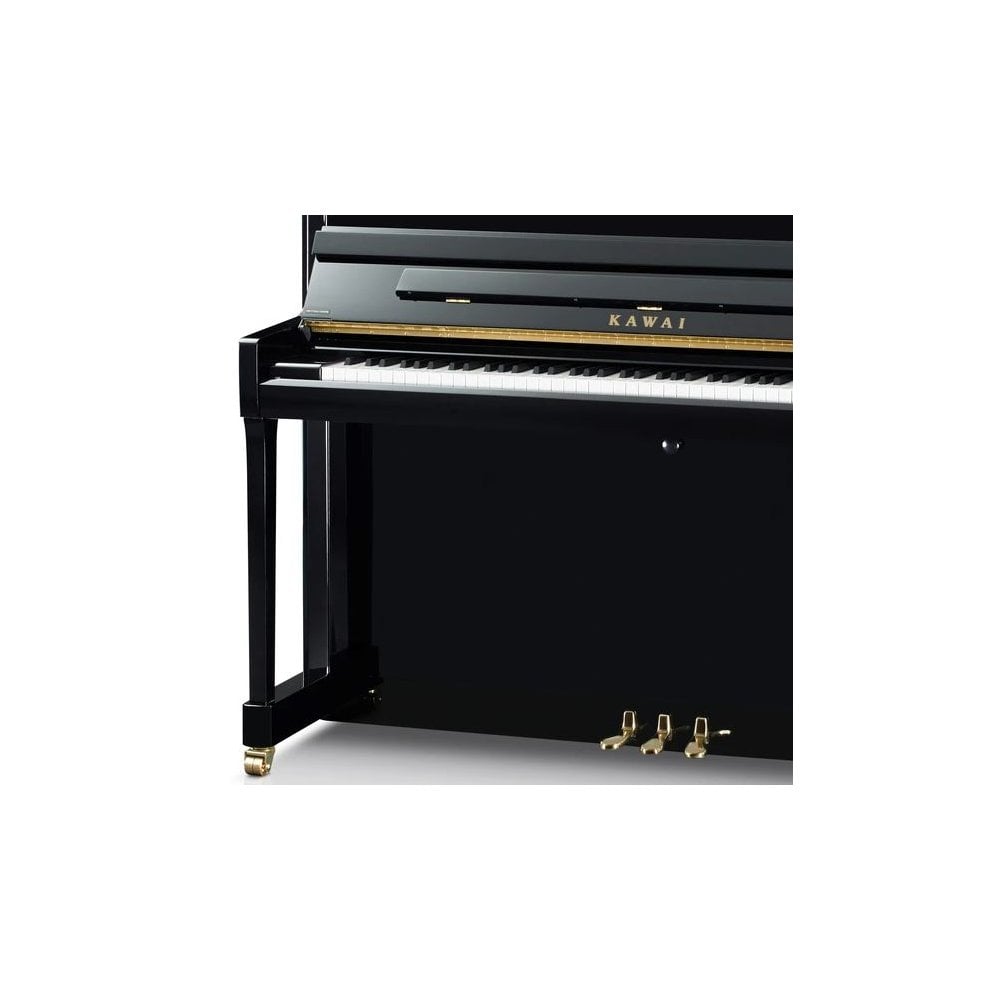 Kawai K300ATX4 Acoustic Upright Piano Ebony Polish
