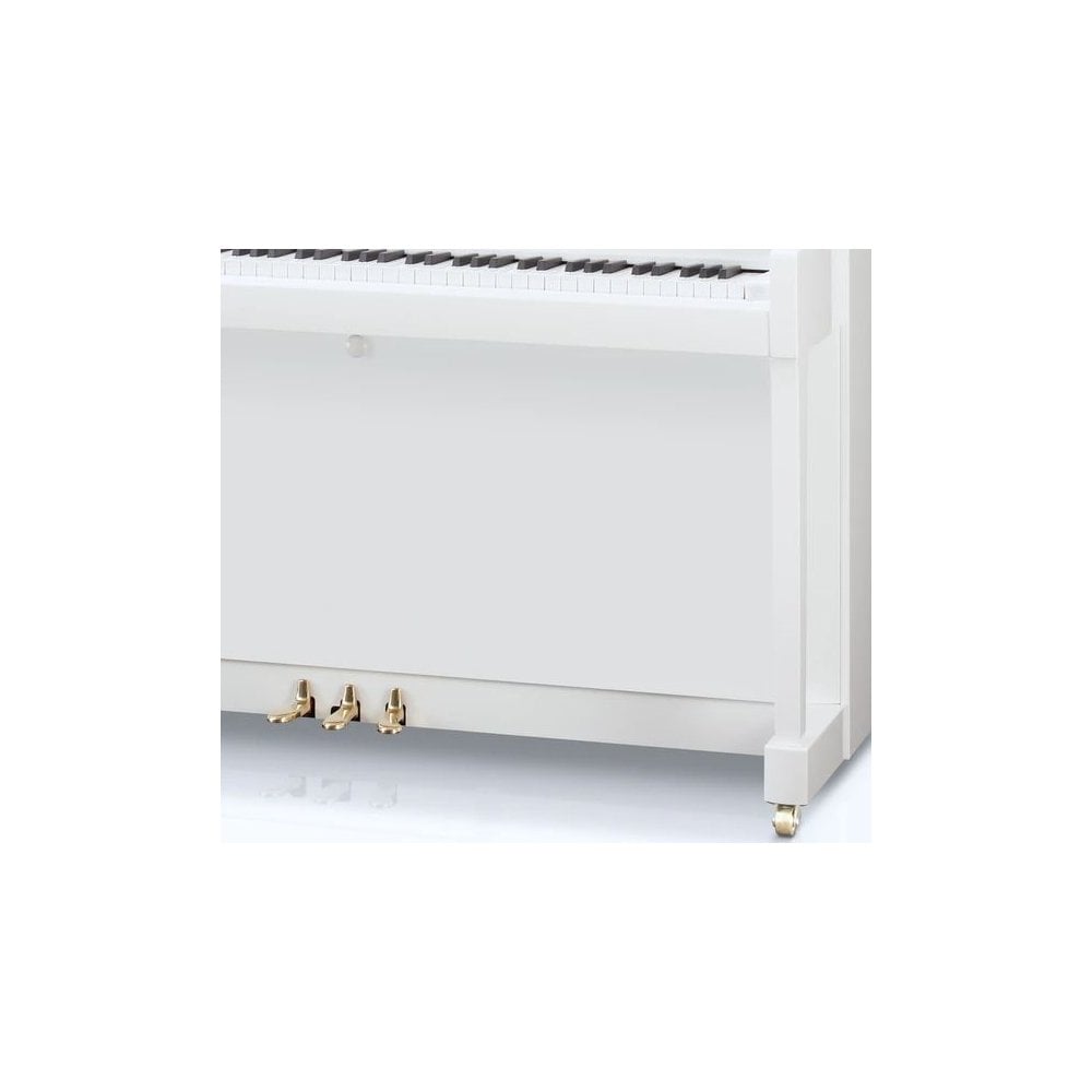 Kawai K300 Aures 2 Acoustic Upright Piano White Polish