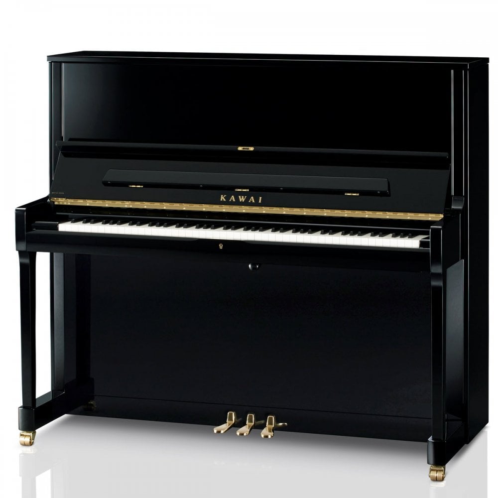Kawai K500 Acoustic Upright Piano Polished Ebony