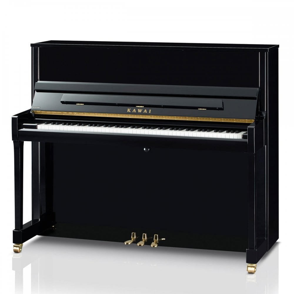 Kawai K300 Acoustic Upright Piano Polished Ebony