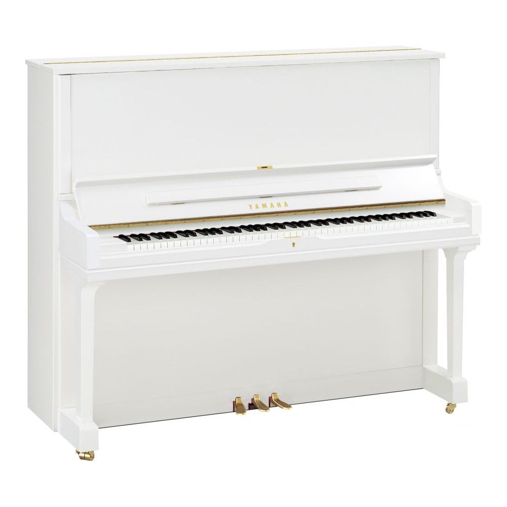 Yamaha YUS3 Upright Piano Polished White