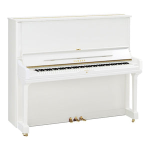 Yamaha YUS3 Upright Piano Polished White