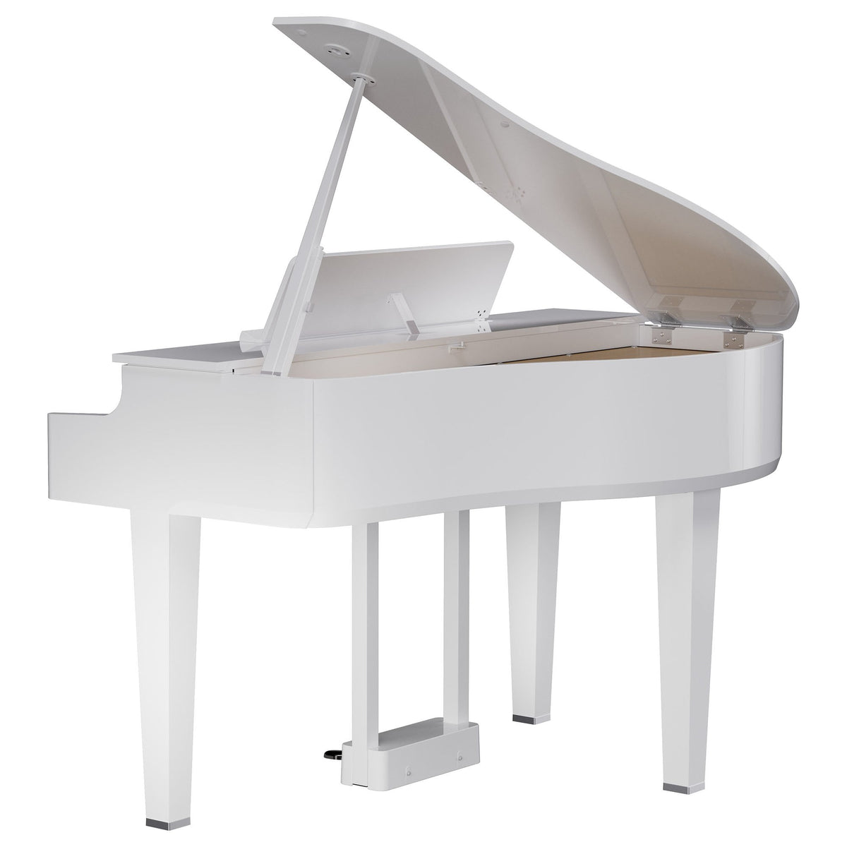 Roland GP6 Mini Grand Digital Piano Polished White