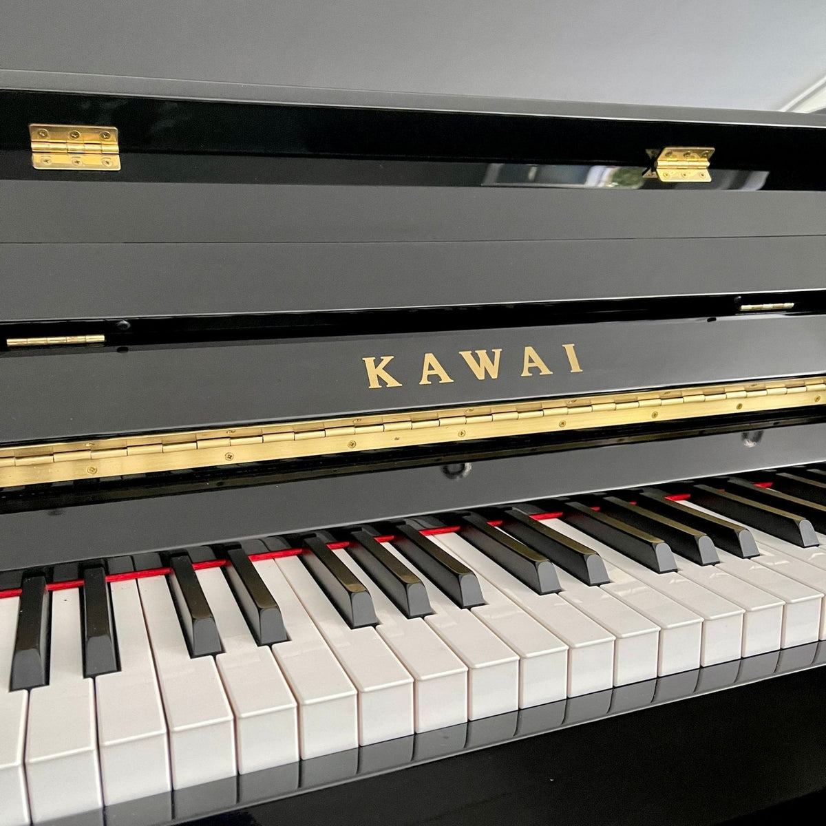 Kawai K15 Acoustic Upright Piano Polished Ebony