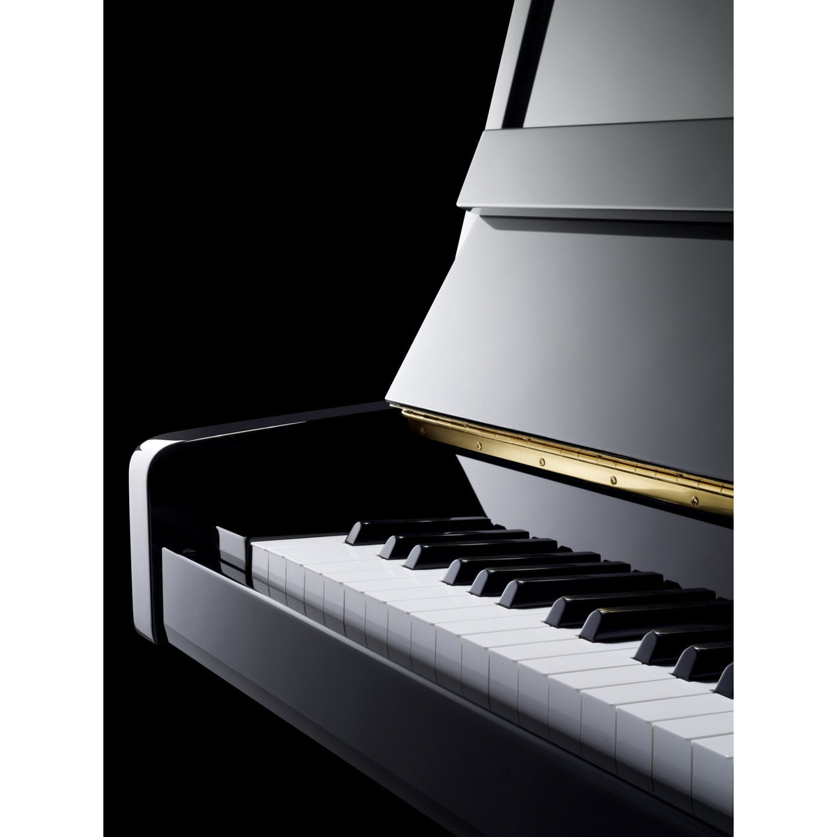 Yamaha B1 Acoustic Upright Piano Polished Ebony