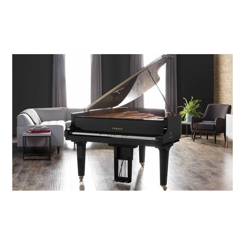Yamaha Disklavier Enspire DGC1 Acoustic Grand Piano Polished Ebony