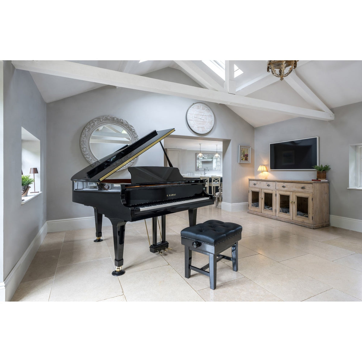 Kawai GX1 Acoustic Grand Piano Polished Ebony