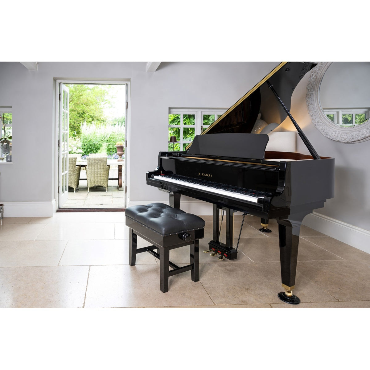 Kawai GL30ATX4 Acoustic Grand Piano Ebony Polish
