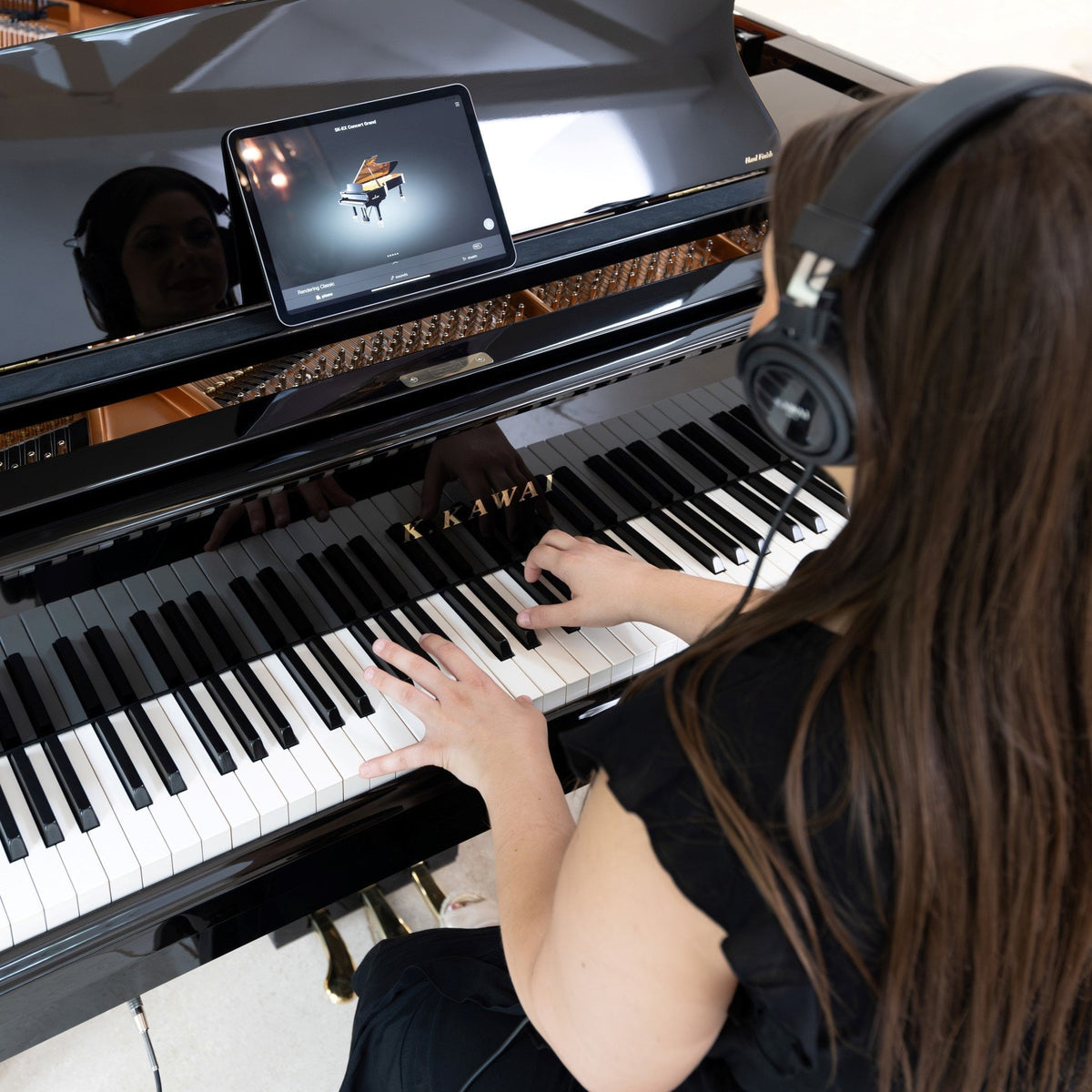 Kawai GX2ATX4 Acoustic Grand Piano Polished Ebony