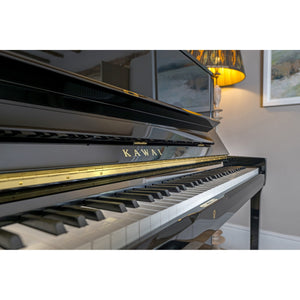 Kawai K500 Acoustic Upright Piano Polished Ebony