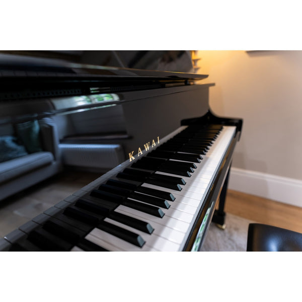 Kawai K-700 Upright Piano Polished Ebony