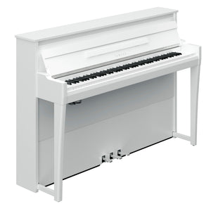Yamaha NU1XA Avantgrand Advanced Hybrid Piano Polished White