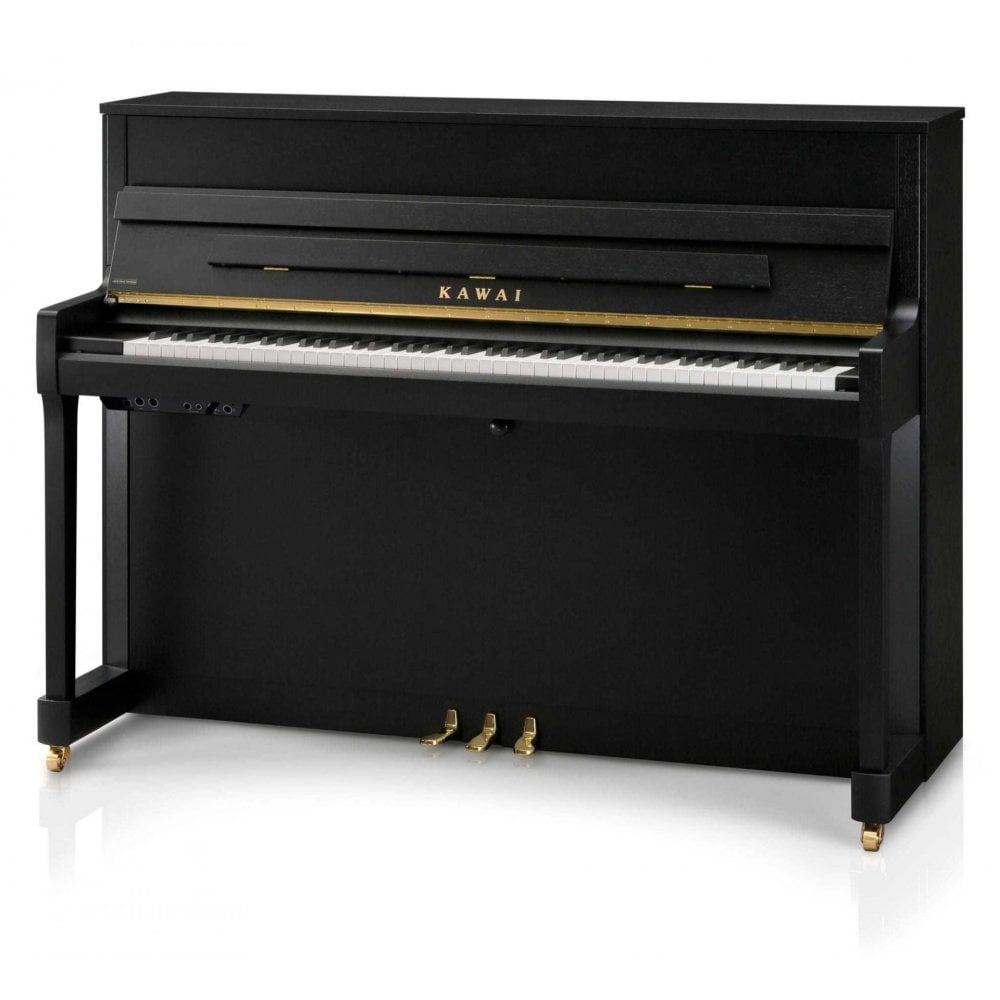 Kawai E200 ATX3L Silent Upright Piano Ebony