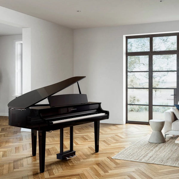 Yamaha CLP865GP Clavinova Digital Grand Piano Polished Ebony