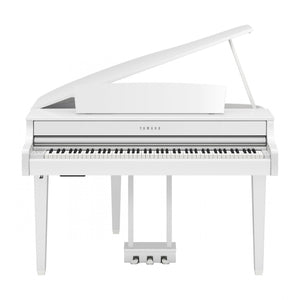 Yamaha CLP865GP Clavinova Digital Grand Piano Polished White
