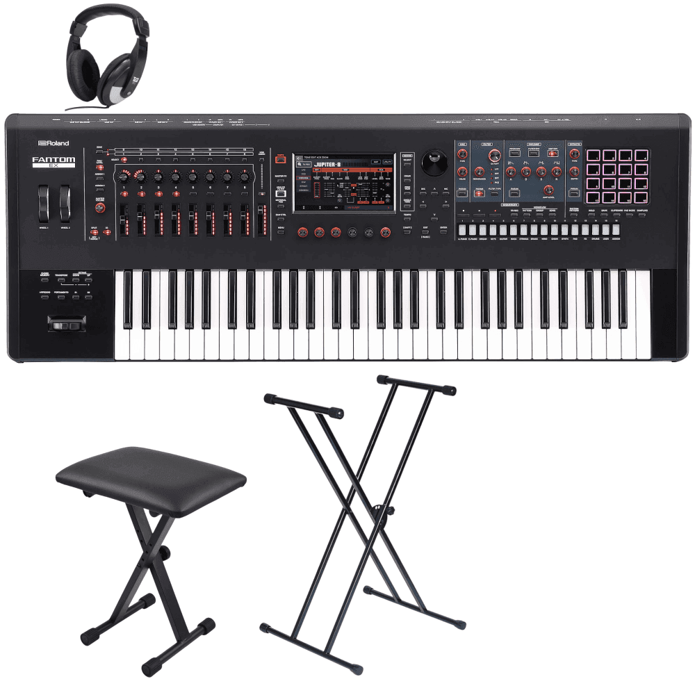 Roland Fantom 6 EX Synthesizer Standard Package – Rimmers Music Ltd