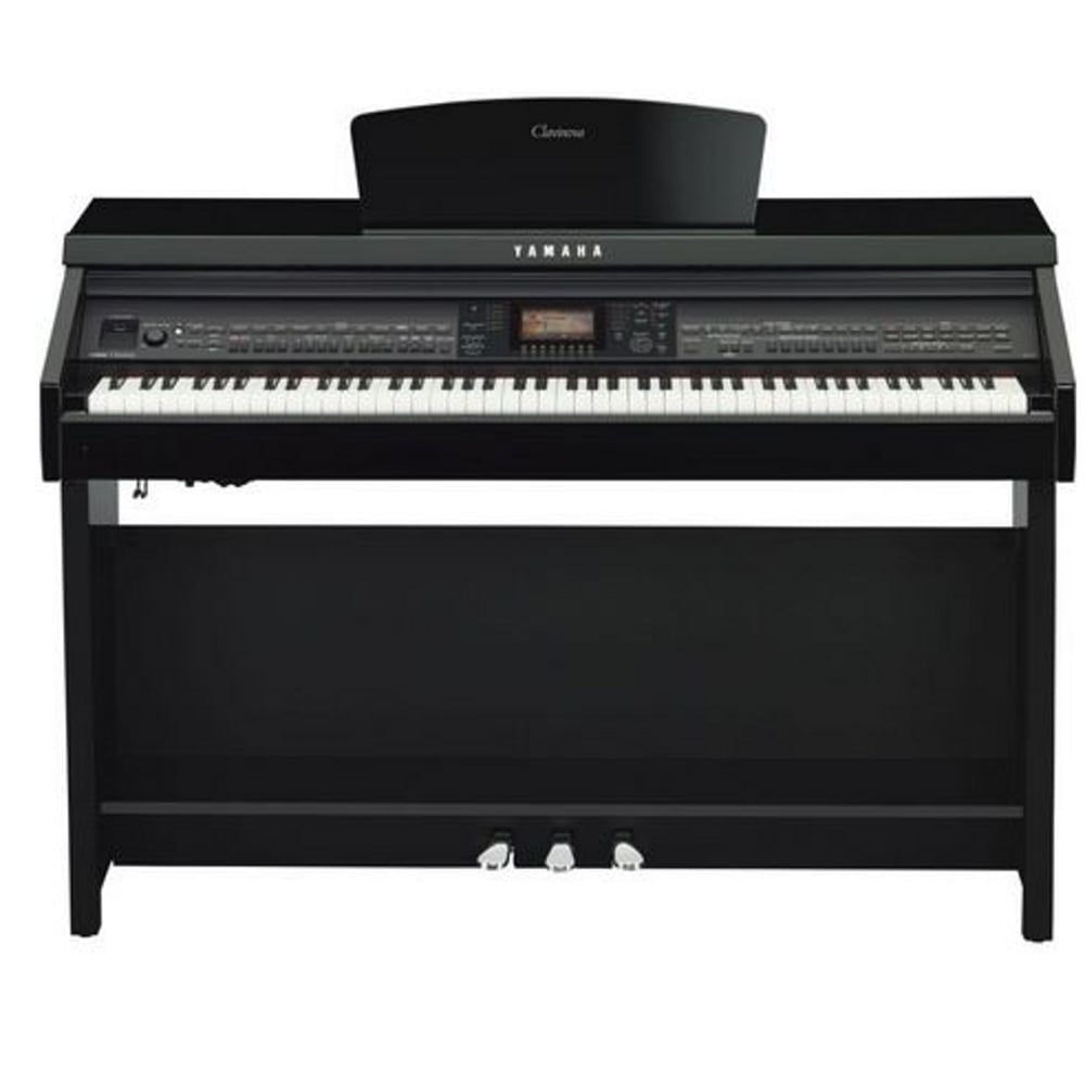Yamaha CVP701PE Clavinova Digital Piano Standard Package Polished Ebony