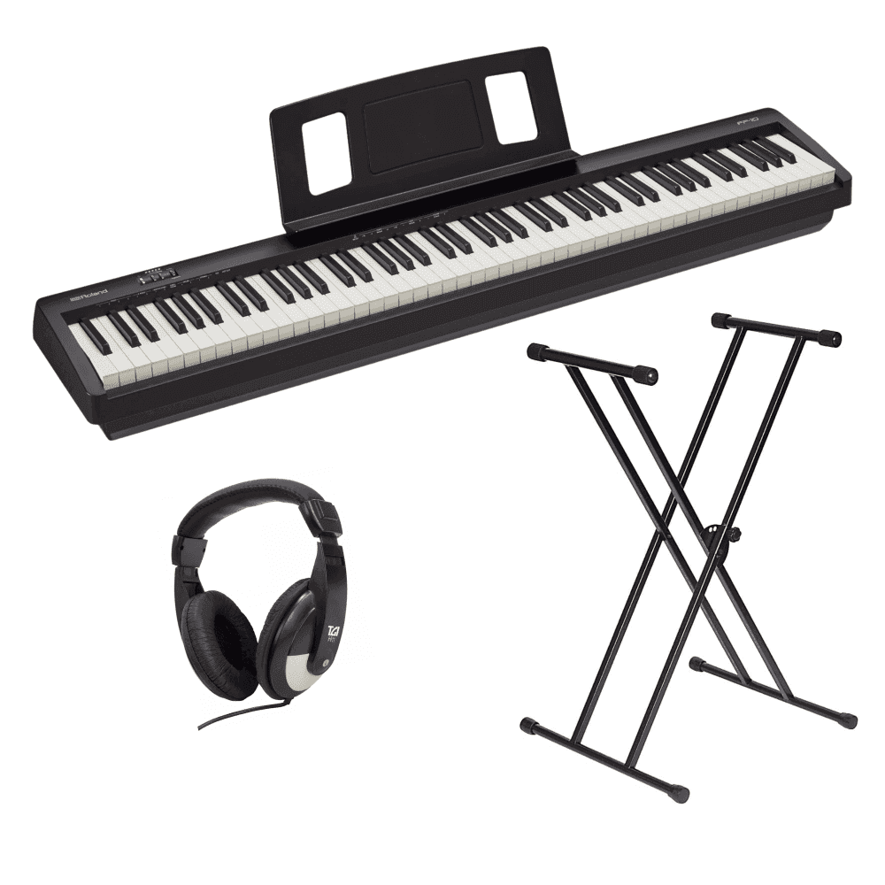 Roland FP10 Digital Piano Standard Package Black