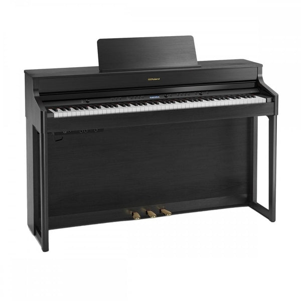 Roland HP702 Concert Class Digital Piano Standard Package Charcoal Black
