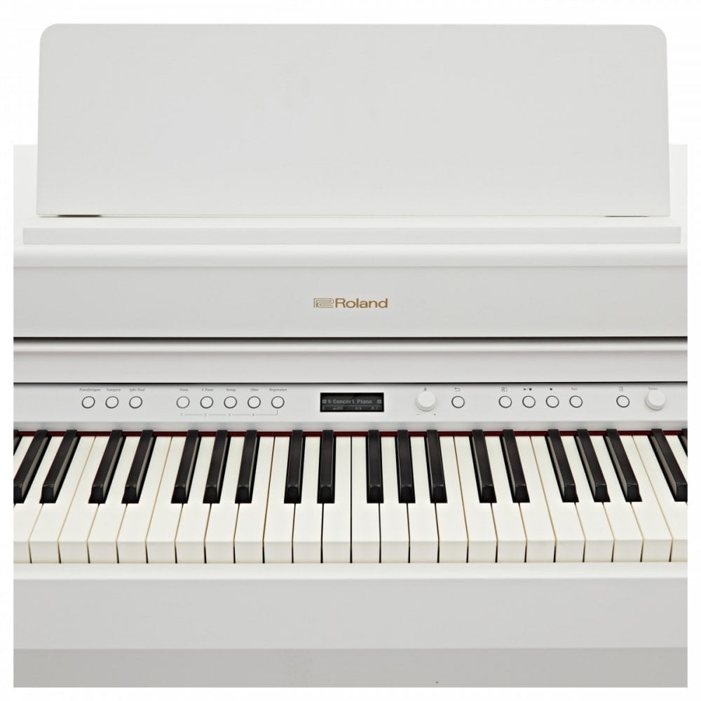 Roland HP702 Concert Class Digital Piano Standard Package White