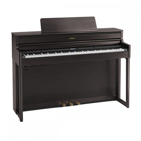 Roland HP704 Premium Concert Class Digital Piano Standard Package Dark Rosewood