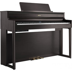 Roland HP704 Premium Concert Class Digital Piano Standard Package Dark Rosewood