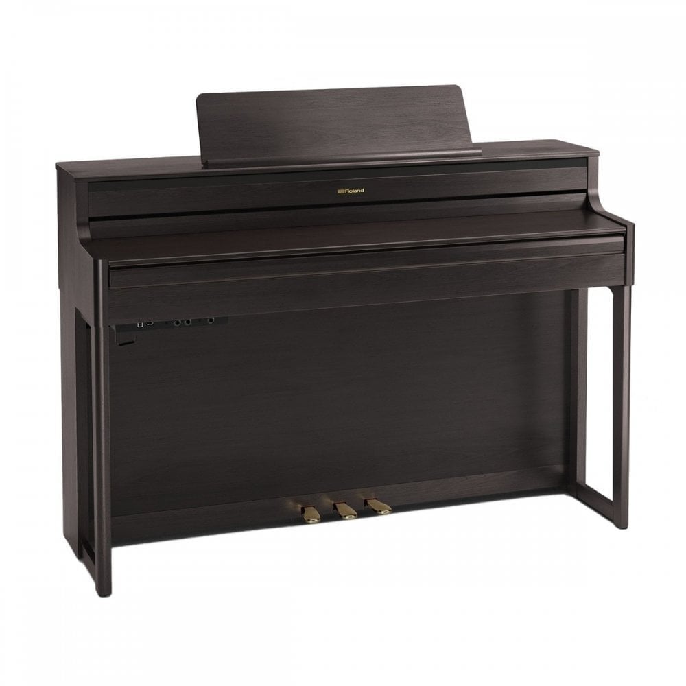 Roland HP704 Premium Concert Class Digital Piano Standard Package Dark Rosewood