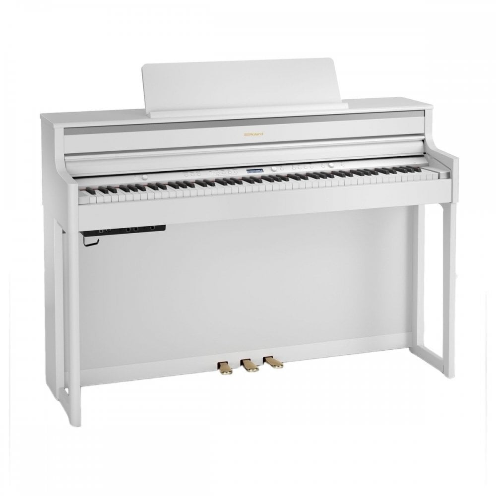 Roland HP704 Premium Concert Class Digital Piano Standard Package White