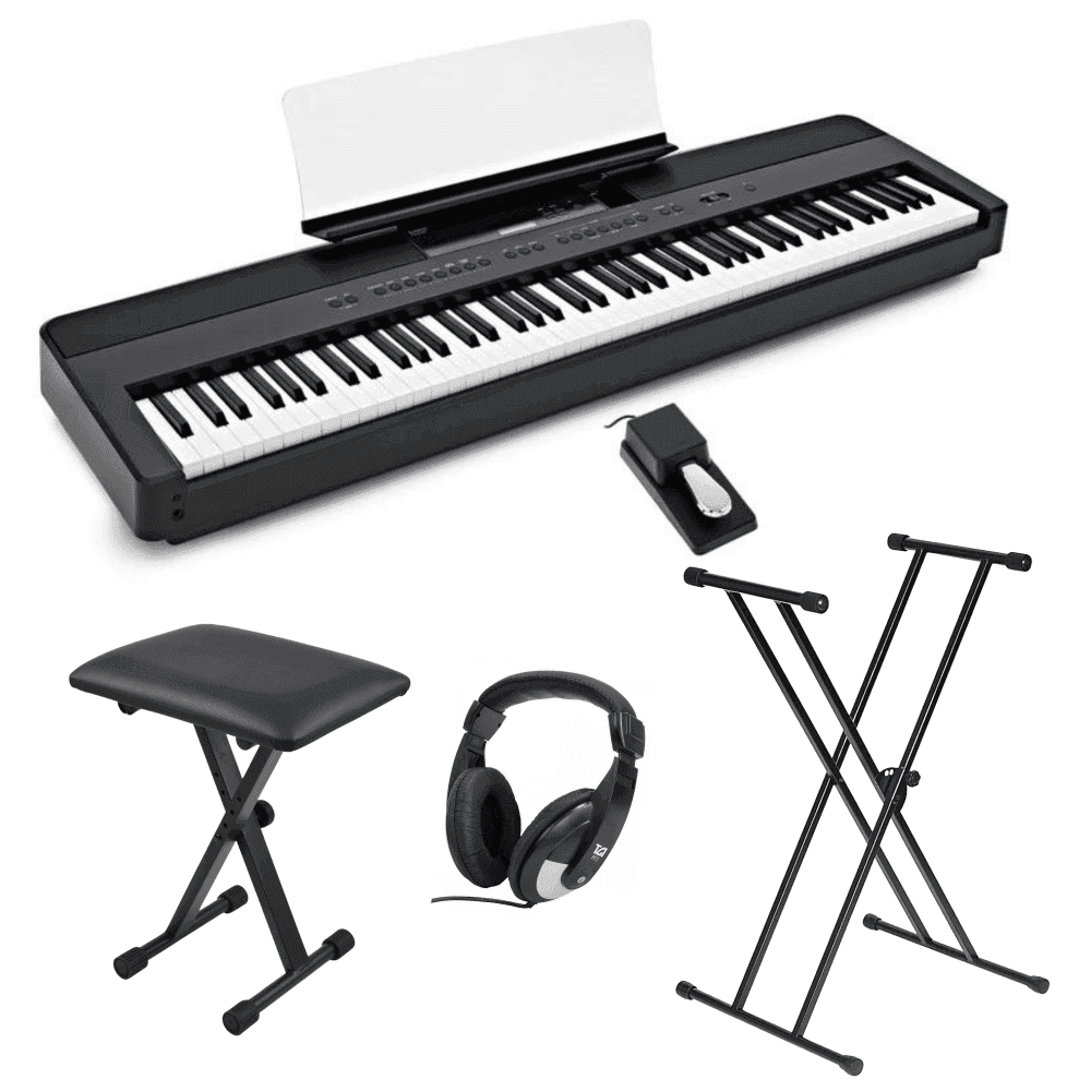 Kawai ES520 Digital Piano Standard Package Black