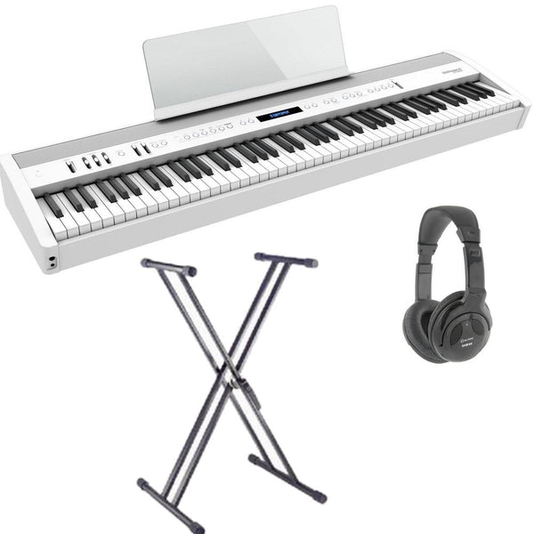 Roland FP60X Super Natural Digital Piano Standard Package White