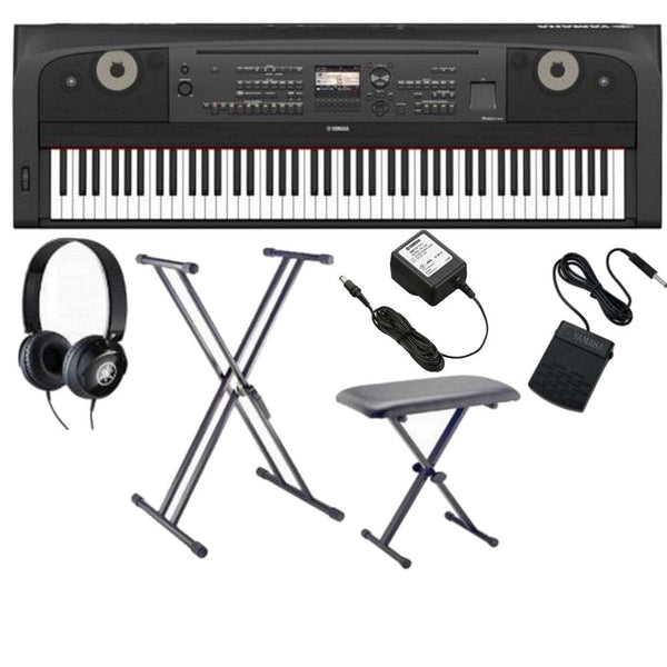 Yamaha DGX670 Digital Piano Standard Package Black