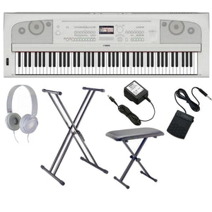 Yamaha DGX670 Digital Piano Standard Package White
