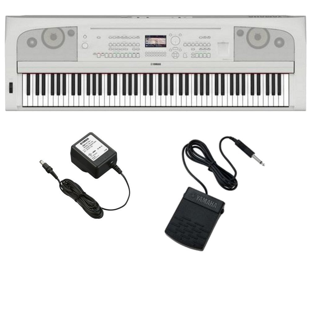 Yamaha DGX670 Digital Piano Standard Package White
